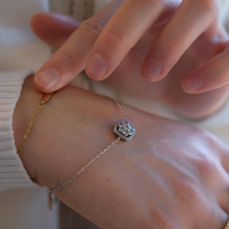 Rose Gold Charm Bracelet